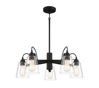 Beckonridge Five Light Chandelier in Coal (7|3995-66A)