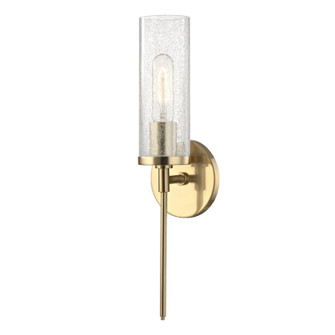 Olivia One Light Wall Sconce in Aged Brass (428|H220101-AGB)