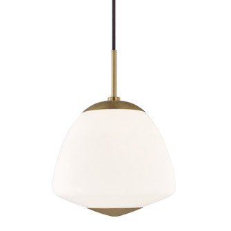 Jane One Light Pendant in Aged Brass (428|H288701L-AGB)