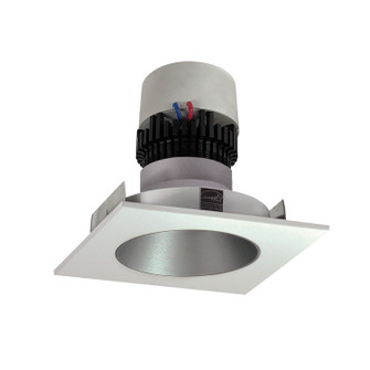 LED Pearl Recessed in Haze Reflector / White Flange (167|NPR-4SNDC27XHW)