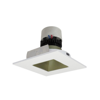 LED Pearl Recessed in Champagne Haze Reflector / Matte Powder White Flange (167|NPR-4SNDSQ30XCHMPW)