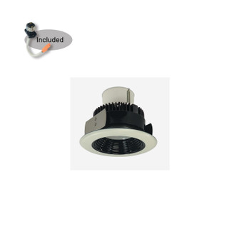 Rec LED Marquise 2 - 4'' Recessed in Black / White (167|NRMC2-42L0930SBW)