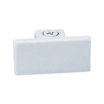 Track Syst & Comp-1 Cir Dead End Cap in White (167|NT-318W)