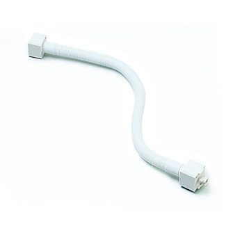 Track Syst & Comp-1 Cir 18'' Flexible Extension Rod, 1 Or 2 Circuit Track in White (167|NT-330W)