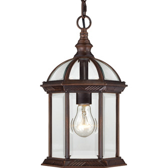 Boxwood One Light Hanging Lantern in Rustic Bronze (72|60-4978)
