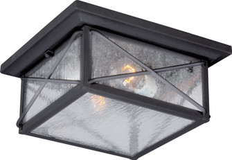 Wingate Two Light Flush Mount in Textured Black (72|60-5626)