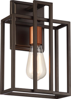 Lake One Light Wall Sconce in Forest Bronze / Copper Accents (72|60-5851)
