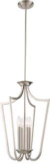 Laguna Four Light Pendant in Brushed Nickel (72|60-5876)