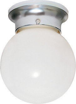 One Light Flush Mount in Polished Brass (72|SF77-110)