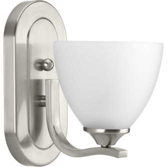 Laird One Light Bath Bracket in Brushed Nickel (54|P300095-009)