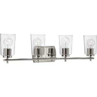 Adley Four Light Bath & Vanity in Polished Nickel (54|P300157-104)