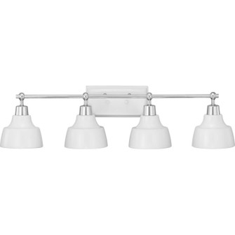 Bramlett Four Light Bath in Polished Chrome (54|P300203-015)