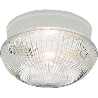 Fitter Two Light Flush Mount in White (54|P3406-30)