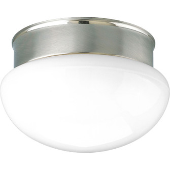 Fitter Two Light Flush Mount in Brushed Nickel (54|P3410-09)