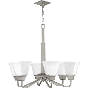 Clifton Heights Six Light Chandelier in Brushed Nickel (54|P400119-009)