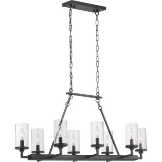 Gresham Eight Light Chandelier in Graphite (54|P400180-143)