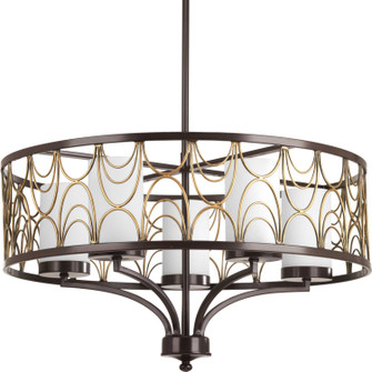 Cirrine Five Light Chandelier in Antique Bronze (54|P4700-20)