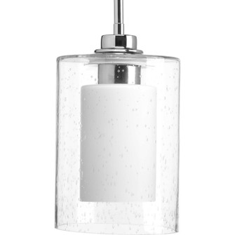 Double Glass One Light Pendant in Polished Chrome (54|P500018-015)