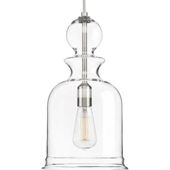 Staunton One Light Pendant in Brushed Nickel (54|P5333-09)