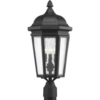 Verdae Three Light Post Lantern in Black (54|P540002-031)