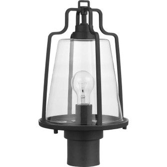 Benton Harbor One Light Post Lantern in Black (54|P540065-031)