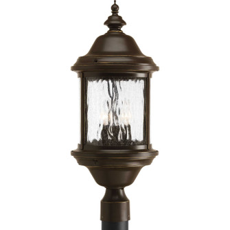 Ashmore Three Light Post Lantern in Antique Bronze (54|P5450-20)