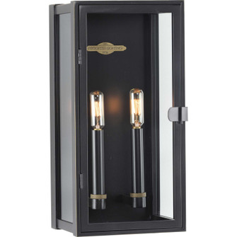 Stature Two Light Wall Lantern in Oil Rubbed Bronze (54|P560268-108)