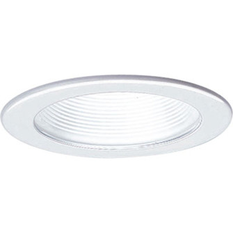 Recessed - Trim 4'' Step Baffle Trim for 4'' Housing in White (54|P8044-28)