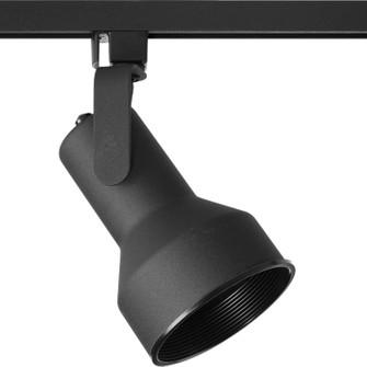 Track Head One Light Track Head in Black (54|P9201-31)