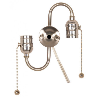 Twin Pull Chain Brite Gilt With End Ball in Brite Gilt / Satin Nickel (230|80-1269)