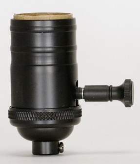 4 Pc 150 Dimmer Cast Socket in Black (230|80-2479)