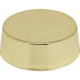 1'' Plain Knob in Polished Brass (230|90-1050)