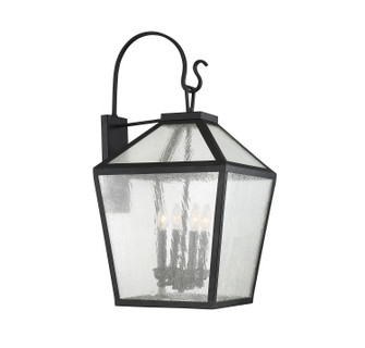 Woodstock Four Light Outdoor Wall Lantern in Black (51|5-102-BK)