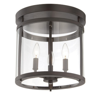 Penrose Three Light Semi-Flush Mount in English Bronze (51|6-1043-3-13)