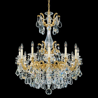 La Scala 12 Light Chandelier in Florentine Bronze (53|5011-83S)