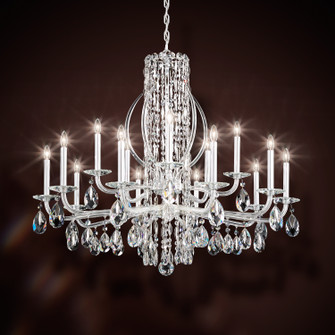 Siena 15 Light Chandelier in Antique Silver (53|RS8315N-48H)