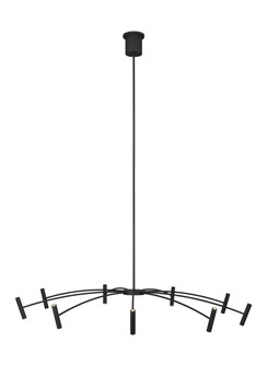 Aerial LED Chandelier in Matte Black (182|700ARL55B-LED930)
