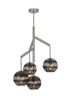 Sedona LED Chandelier in Satin Nickel (182|700SDNMPR1KS-LED927)