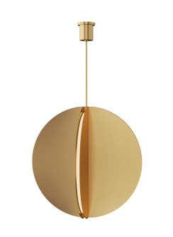 Bau LED Pendant in Natural Brass (182|700TDBAU36NB-LED930)