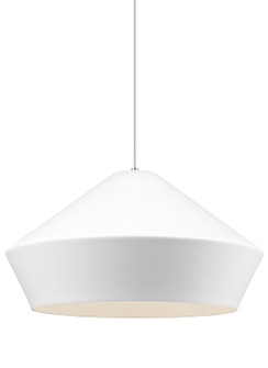 Brummel One Light Pendant in Satin Nickel (182|700TDBMLGPWS)