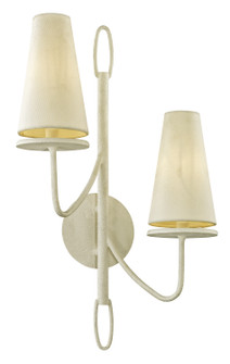 Marcel Two Light Wall Sconce in Gesso White (67|B6282)