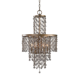 Valka Six Light Chandelier in Silver Swedish Iron (52|21288)