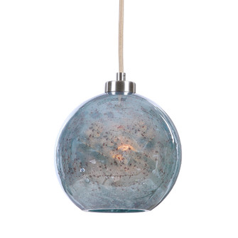 Gemblue One Light Mini Pendant in Brushed Nickel (52|22198)