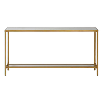 Hayley Console Table in Antiqued Gold Leaf (52|24685)