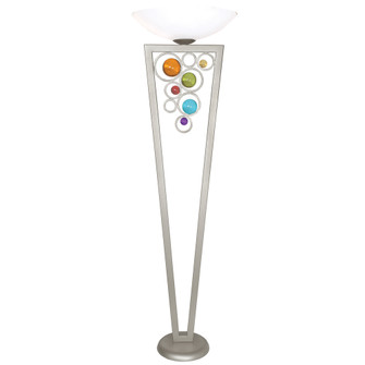 Free Wheeling One Light Torchiere in Brilliant Silver (247|791581)