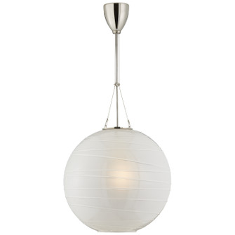 Hailey One Light Pendant in Polished Nickel (268|AH 5015PN-FG)