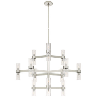 Margita 24 Light Chandelier in Polished Nickel (268|ARN 5272PN-CG)