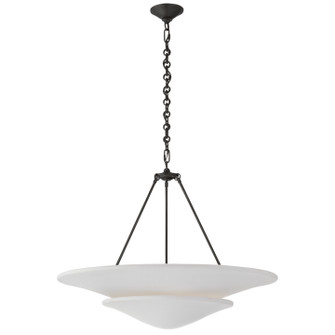 Mollino Six Light Chandelier in Bronze (268|ARN 5427BZ-PW)