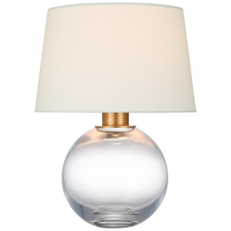 Masie LED Table Lamp in Clear Glass (268|CHA 8433CG-L)