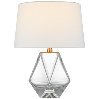 Gemma LED Table Lamp in Clear Glass (268|CHA 8437CG-L)